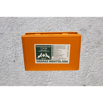 Elsősegély láda sürgősségi ellátáshoz, vadászati használatra