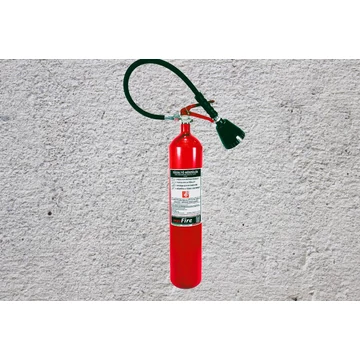 Különböző típusú kézi tűzoltó készülékek, beleértve a porral, habbal és gázzal oltókat