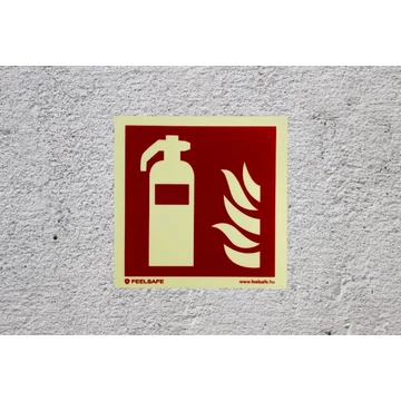 Utánvilágító biztonsági jelzések, piktogramok és tűzvédelmi táblák