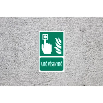 Utánvilágító biztonsági jelzések, piktogramok és tűzvédelmi táblák