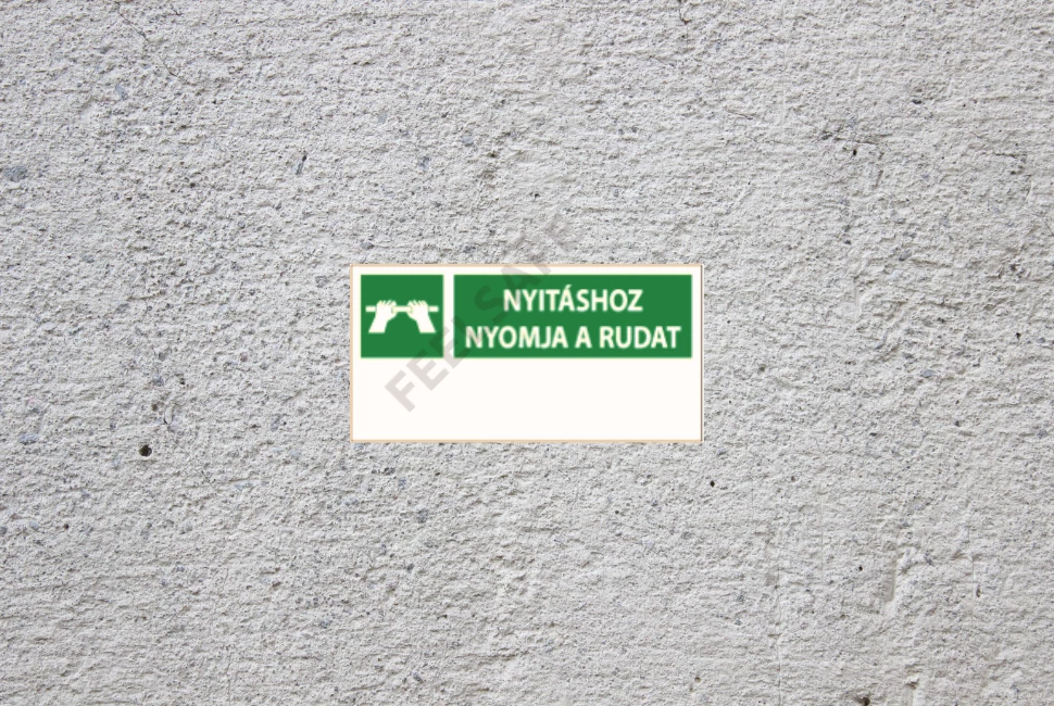 Utánvilágító biztonsági jelzések, piktogramok és tűzvédelmi táblák