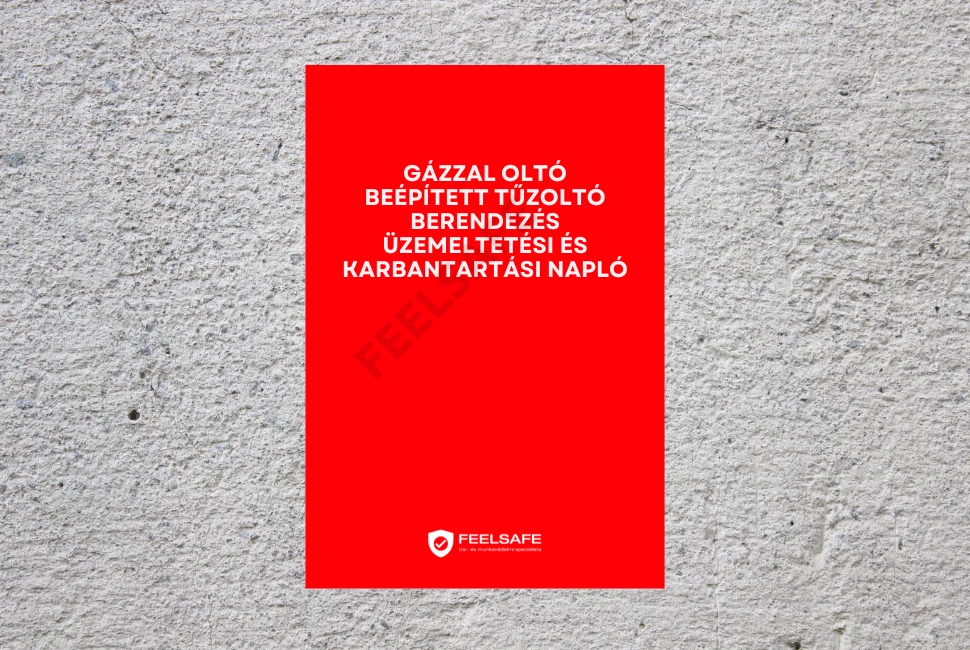 Tűzvédelmi naplók különböző típusai, beleértve a tűzvédelmi oktatási naplót, tűzjelző naplót, hő és füstelvezetés üzemeltetési naplót