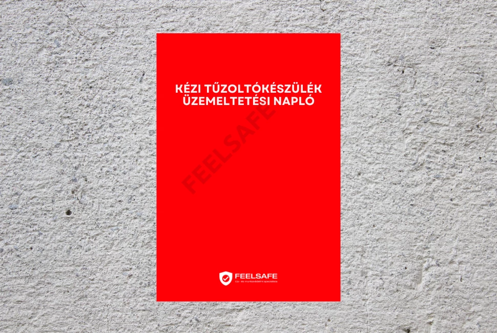 Tűzvédelmi naplók különböző típusai, beleértve a tűzvédelmi oktatási naplót, tűzjelző naplót, hő és füstelvezetés üzemeltetési naplót