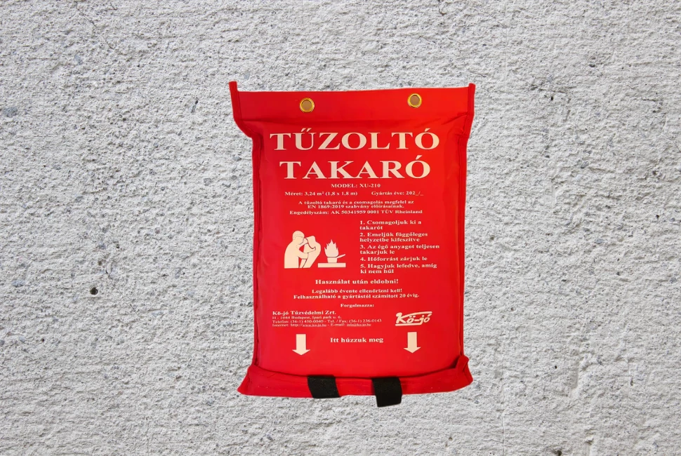 Tűzoltó takaró - 1.8 m x 1.8 m 
