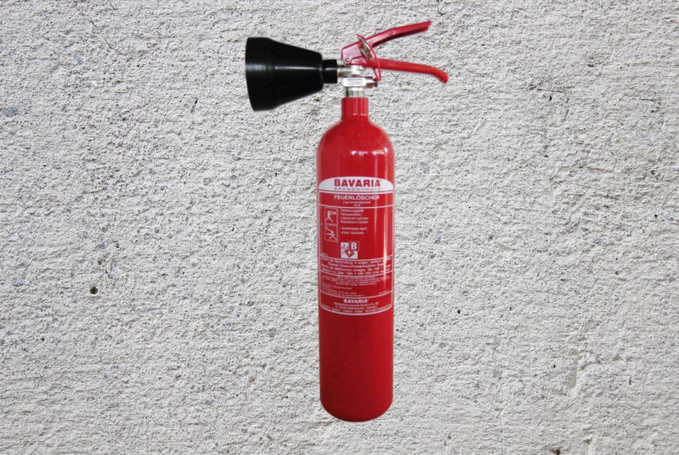 Bavaria SIGMA 2 kg-os CO2 szén-dioxiddal oltó tűzoltó készülék