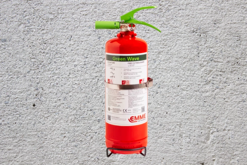 EMME 2 literes ABF habbal oltó tűzoltó készülék 8A 34B 25F - Fluormentes