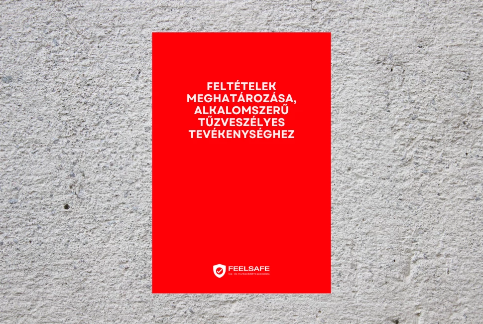 Alkalomszerű tűzveszélyes tevékenység napló